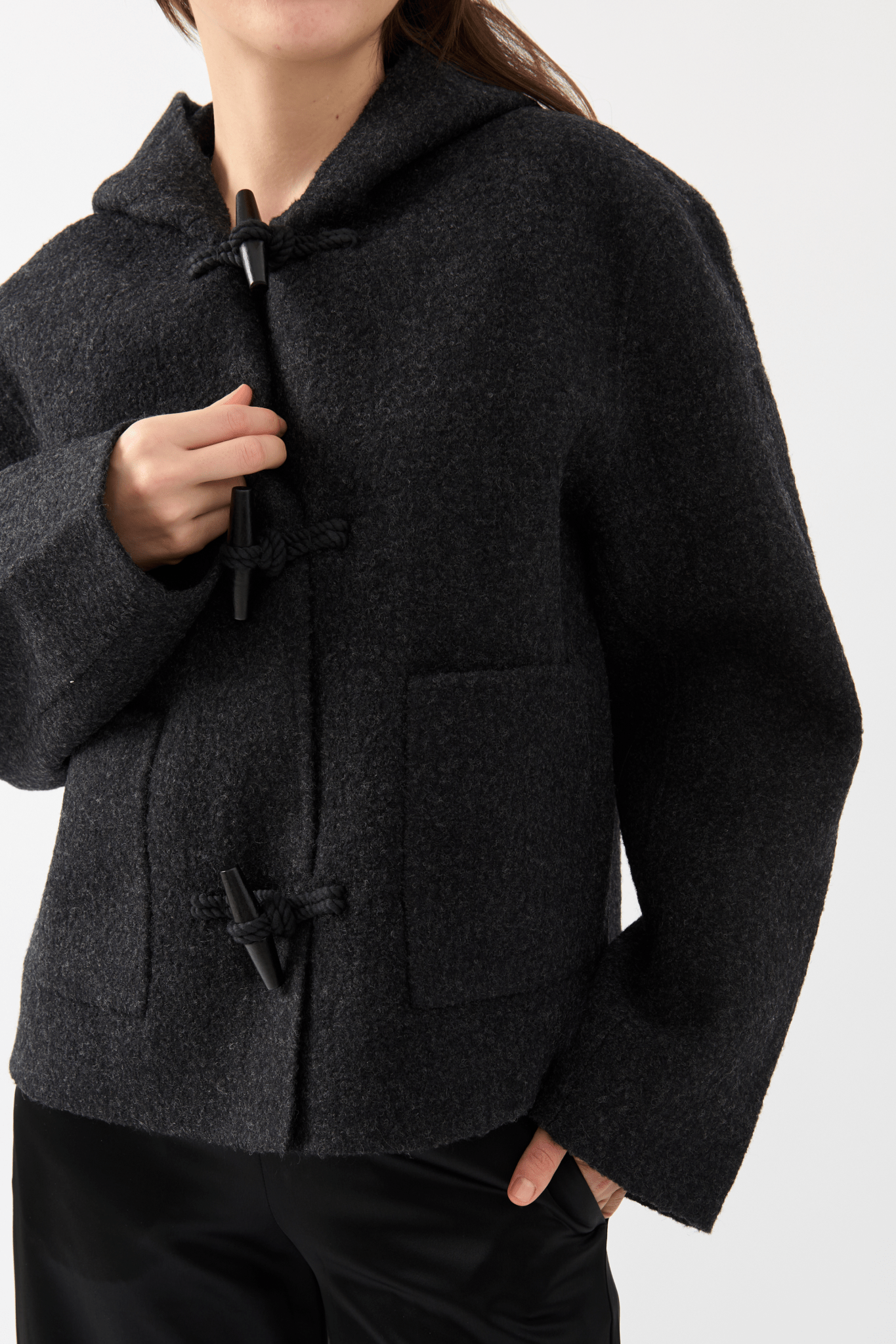 Toteme Felted Duffle Jacket - Bessette