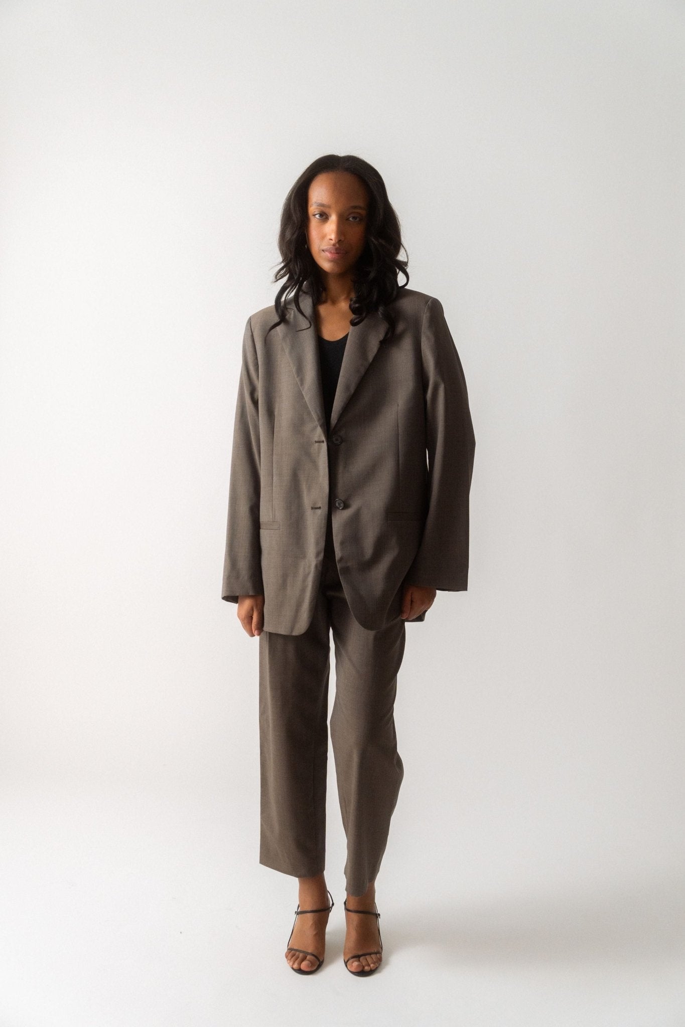 Toteme Longline Wool Blazer - Bessette