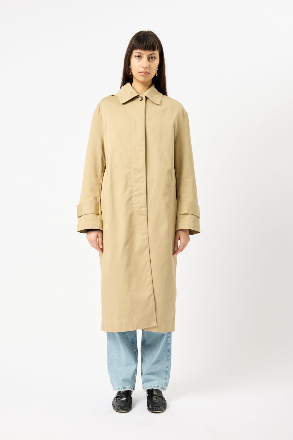 Toteme Oversized Gabardine Car Coat - Bessette