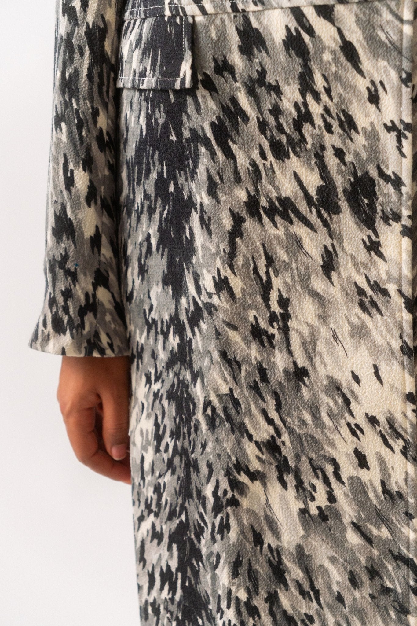 Toteme Petite Fur-Print Coat - Bessette