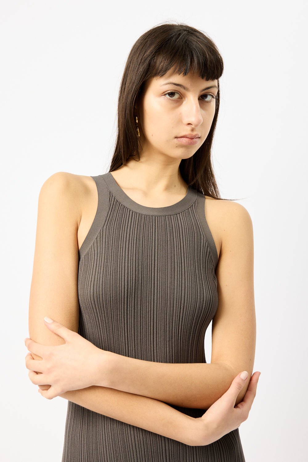 Toteme Seamless Rib Tank Dress - Bessette