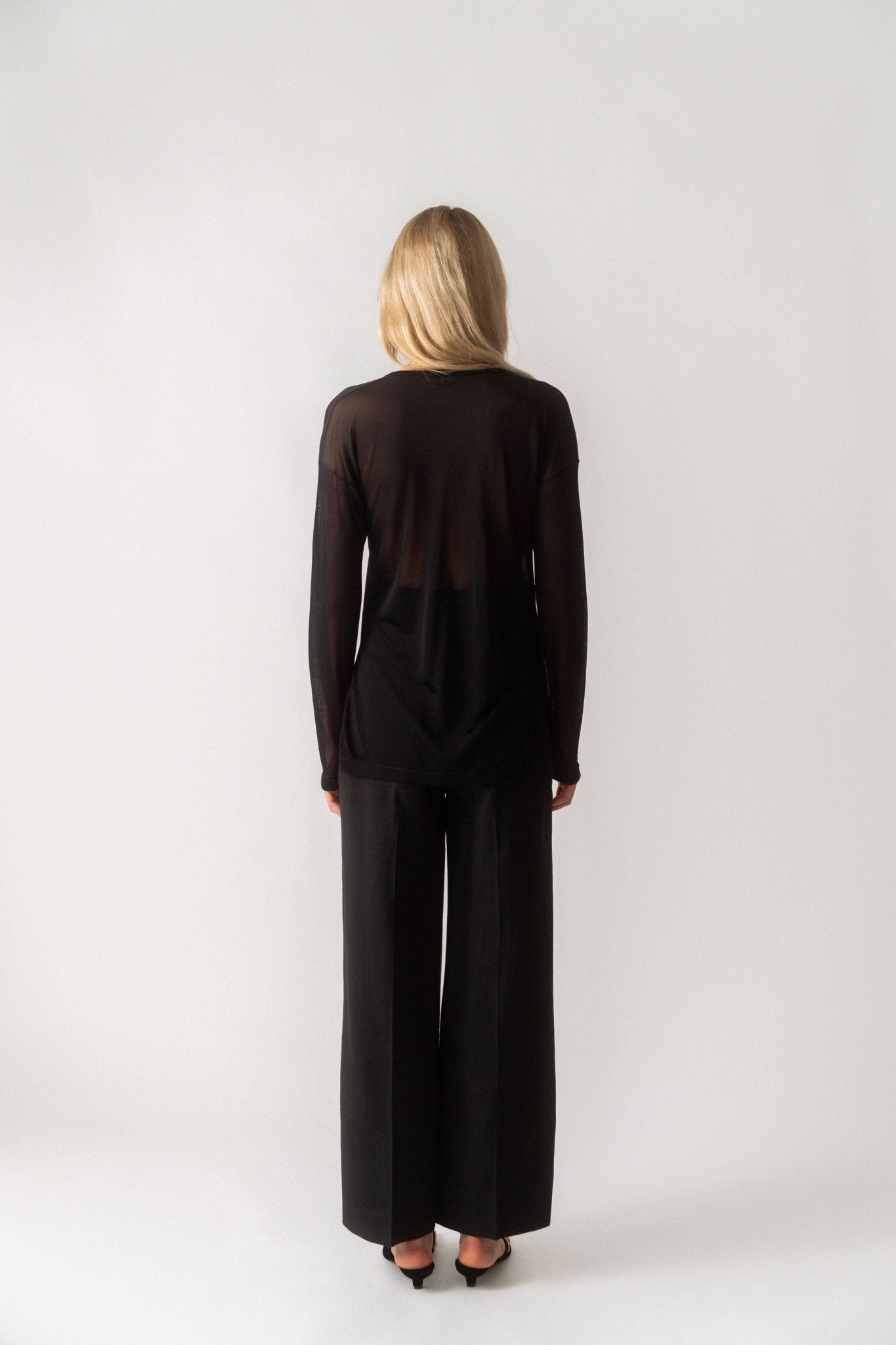 Toteme Semi-Sheer Knit - Bessette