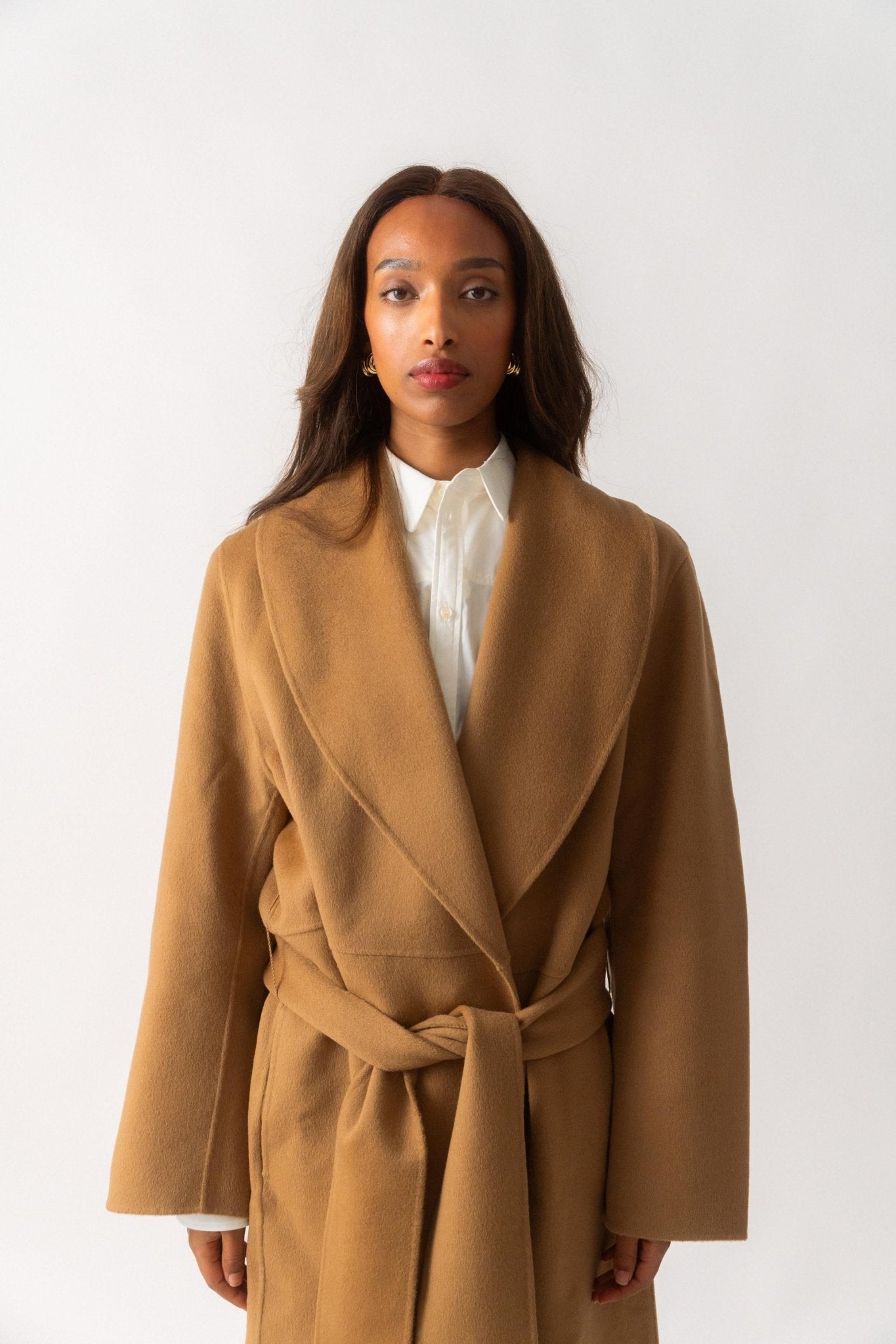Toteme Wool Robe Coat - Bessette