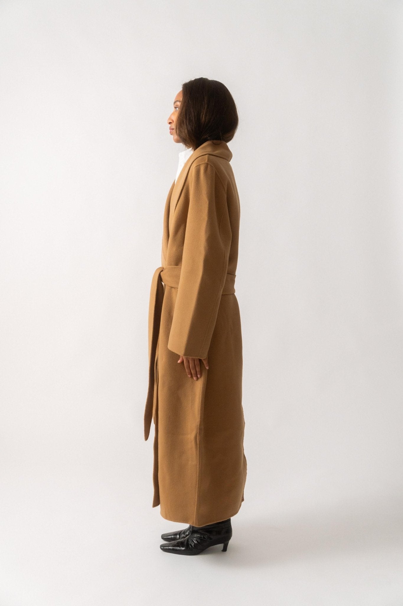 Toteme Wool Robe Coat - Bessette