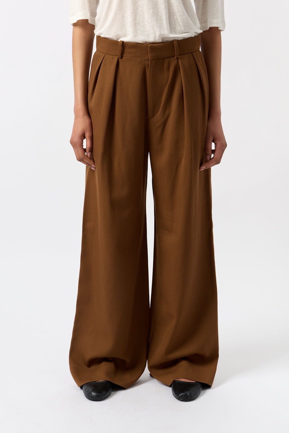 Wardrobe.NYC Low Rise Trouser - Bessette
