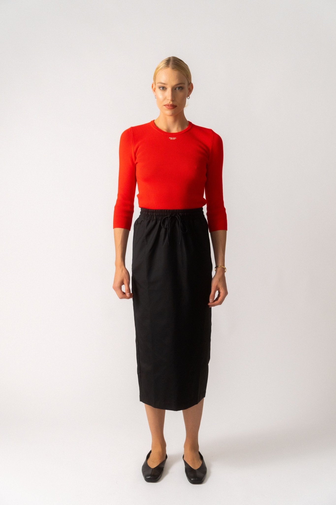 Wardrobe.NYC Utility Skirt Midi - Bessette